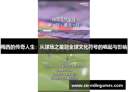 梅西的传奇人生：从球场之星到全球文化符号的崛起与影响